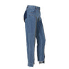 TWOTWINSTYLE Casual Split Jeans For Women High Waist Patchwork Zipper Irregular Hem Streetwear Denim Pants Female New