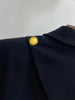 TWOTWINSTYLE Cut Out Blazer For Women Notched Collar Long Sleeve Asymmetrical Backless Solid Blazers Female Spring Clothing 2023
