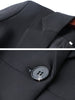 TWOTWINSTYLE High Street Black Blazer For Women Notched Long Sleeve Single Button Cut Out Coats Female Spring Clothing
