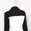 TWOTWINSTYLE Hit Color Casual Korean Blazer For Women Notched Long Sleeve Elegant Straight Blazers Female Spring Clothes