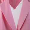 TWOTWINSTYLE Hollow Out Patchwork Diamond Blazer For Women Notched Long Sleeve Casual Solid Blazers Female Clothes