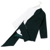 TWOTWINSTYLE Irregular Hit Color Women's Blazer Lapel Collar Three Quarter Sleeve Tunic Female Suit 2022 Clothing Tide