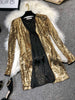 Take Party Disco Night Clubs on Site Women's Jacket Spring 2023  White Blazer Women   Sequin Blazer Women