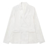 Tangada Women Solid Hotpink Cape Blazer Coat Vintage Notched Collar Pocket 2023 Female Casual Chic Tops 3H148