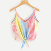Tank Top Vest Fashion Leisure Short Sleeveless Crop Top 2022 Summer Women Sexy Women's Clothing Camisole 18JUN13
