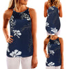 Tank Top Women 2022 Summer Print Vest Sleeveless Shirt Blouse Casual Tank Tops T-Shirt Camisole Feminina Pink Plus Size May 23