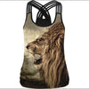 Tank Top Women Sleeveless Skull 3d Printed Tees Satin Top Fitness Casual Workout Tops Sexy Breathable Summer Vest Black Cami