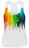 Tank Top Women Sleeveless Skull 3d Printed Tees Satin Top Fitness Casual Workout Tops Sexy Breathable Summer Vest Black Cami