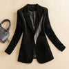 Tassel Design Gold Velvet Blazer Female Spring Autumn Temperament Slim Fit Suit Jacket Elegant Ladies Workwear y1176