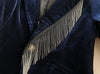 Tassel Design Gold Velvet Blazer Female Spring Autumn Temperament Slim Fit Suit Jacket Elegant Ladies Workwear y1176