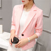 Sweet Blazer Women Korean Fashion Short Blazers Spring Summer Slim Suit Office Ladies Jacket Clothes Chaqueta LWL088