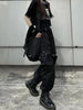 Techwear Cargo Pants Womens Hollow Out Joggers Goth Emo Oversize Pocket Female Casual Teens Hippie Punk Harem Harajuku Trousers