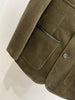 The 2023 corduroy spell leather blazer 1016