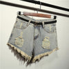 Brand Summer Style Women Ripped Hole Denim Sexy Hot Pants Female High Waist Mini Short Jeans Lady Bottoms Plus Size 6XL