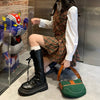 Three piece set Pieces Sets Red Blazers Pleated Skirt Sets Female Elegant Chic Street Jacket Suits Vintage Plaid V-neck vest