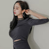 Tight Elegant Party Dress 2022 Autumn Stand Collar Three-Quarter Sleeves High Waist Hollow Temperament Side Split Women's Dress