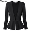 Slim Office Lady Blazers Work Wear Business Jacket Short Tunic Top 2022 Summer Autumn Elegant Outwear blazer feminino
