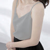 TingYiLi Women Tank Top V Neck Sexy Plus Size Chiffon Blouse Gray Blue Pink Red Black White Ladies Tops Summer