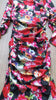 Tingfly Runway  Satin Silky Floral Party Birthday Night Dresses Sexy Bodycon Sheath Draped Long Dress Haut Plus Size Robes