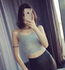 Top Female Camisole Sexy blouse Women Bustier Crop Top Cami Tank Tops European Elasticity Sleeveless Vest Body for Women