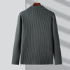 Top Grade Brand Casual Slim Fit Striped Blazer Jacket Smart Elegant Stylish Knitted Suit Men Coat Mens Clothes 2023