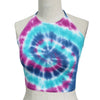 Tops Women Rainbow Camis Tie Dye Print Halter Neck crop Top 2022 Sleeveless Top Women Top Summer Camisole Sexy Tanks For Women