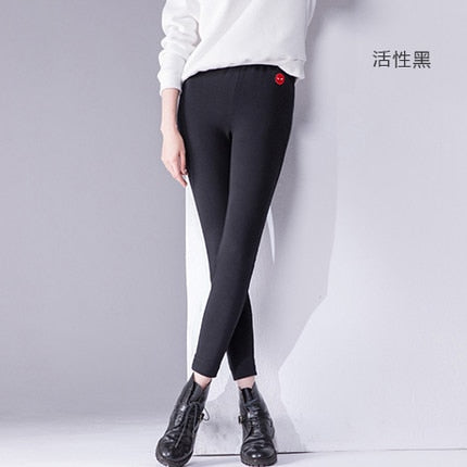 Fitness Legging Women 2022 Autumn High Waist Skinny Pants Casual Elastic Slim Bodycon Black Leggings