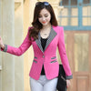 Trendy Women Blazers Solid Long Sleeve Elegant Female Outerwear Slim Korean Style Fashion Females Jacket Casual Womens Blazer
