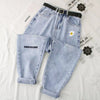 Trousers Streetwear  Y2K Low Waist Wide Leg Jeans Pockets Cargo Pants Women Aesthetic Denim Harajuku Mom Boyfriend Straight Jean