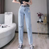Trousers Streetwear  Y2K Low Waist Wide Leg Jeans Pockets Cargo Pants Women Aesthetic Denim Harajuku Mom Boyfriend Straight Jean