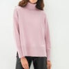 Turtleneck Cashmere Sweater Oversized Solid Knitted Women Pullover Winter Casual Long Sleeve Jumper Female Elegant Fall Knitwear