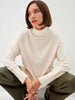 Turtleneck Cashmere Sweater Oversized Solid Knitted Women Pullover Winter Casual Long Sleeve Jumper Female Elegant Fall Knitwear