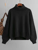 Turtleneck Winter Sweater Women Casual Oversized Knitted Pullover Solid Long Sleeve Knitwear Female Loose Warm Jumper