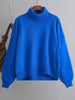 Turtleneck Winter Sweater Women Casual Oversized Knitted Pullover Solid Long Sleeve Knitwear Female Loose Warm Jumper