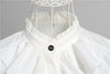 Two Piece Women Business Suits with Skirt and Tops Sets White Blouses & Shirts Ruffles Office Ladies Work Wear Clothes