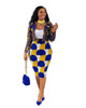 Two-piece plus size women's casual small suit 2 piece work suit skirt ropa mujer talla grande blazer and skirt suit