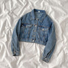Two-piece suit women's summer 2022 Korean denim jacket + high waist denim skirt