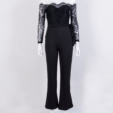 UK Womens Clubwear Off Shoulder Playsuit Bodycon Party Jumpsuit Romper Trousers