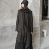UMI MAO YOJI Yamamoto Niche Deconstruction Dark Japanese Long-sleeved Black Jacket Female 2023 Stitching Design Loose Y2K