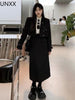 UNXX 2 Piece Set Ladies Suit Collar Short Coat Top+High Waist Skirt Women Skirt Suits 2 Piece Blazer and Skirt Harajuku