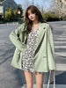 UNXX Blazer Women Spring Autumn 2023 Black Loose Woman Korean Style Black Suit Jacket Blazers for Women Office Lady Harajuku