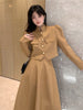 UNXX  Summer Korean Sweet Elegant 2 Piece Set Women Blazer Top Midi Skirt Suits Two Piece Outfits Solid