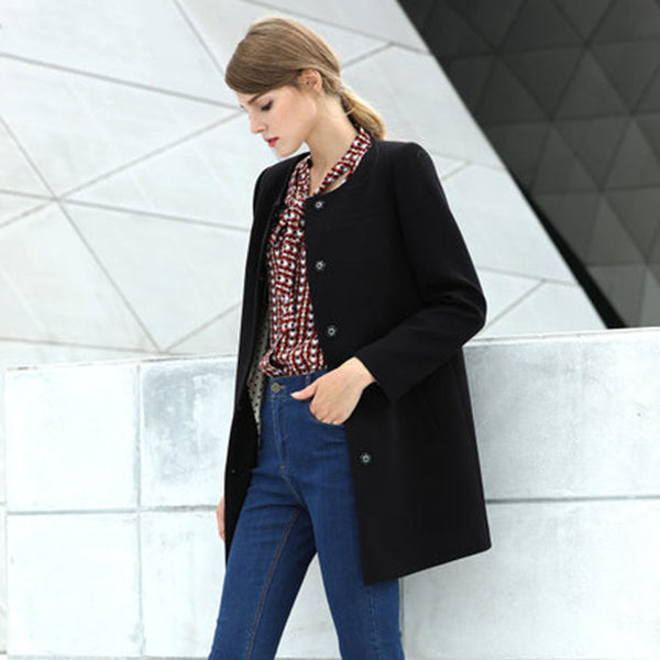 Uniform Plus Size Women Blazers Coat Jackets Elegant Long Sleeve Blazer Feminino Office Suits Blaser Ladies Clothing 50N0391