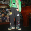 Unisex Cartoon Cute Hip Hop Loose Rock Jeans Harajuku High Street Casual Funny Pant Streetwear