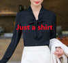 V-neck Long Sleeve Ruffle Blazer and Mini Skirt Two Piece Set Women Business Formal Black Red Beige Pencil Skirt Suit Woman