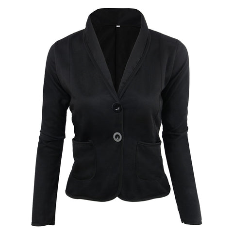 Spring Autumn Ladies Blazers 2022 New women suits Long sleeve Casual Notches short blazers and Jacket women Outwear
