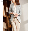 VIMLY Minimalism Jacket for Women Spring 2023 Korean Elegant Office Lady Business Blazer femme Coats F8387