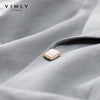 VIMLY Minimalism Jacket for Women Spring 2023 Korean Elegant Office Lady Business Blazer femme Coats F8387