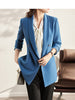 VIMLY Women Blazers Spring 2023 Office Lady Jacket Business Coats Outwear Female Loose Blazer F8605