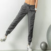 VUTRU 2022 Fabric Drawstring Running Sport Joggers Women Quick Dry Athletic Fitness Sweatpants Two Side Pockets Exercise Pants